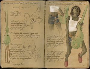 The Personal Journal of Dana P. Pellington - Hanging Limpet