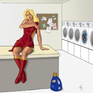 Superwash (or "Laundry Day - Nothing to Wear")