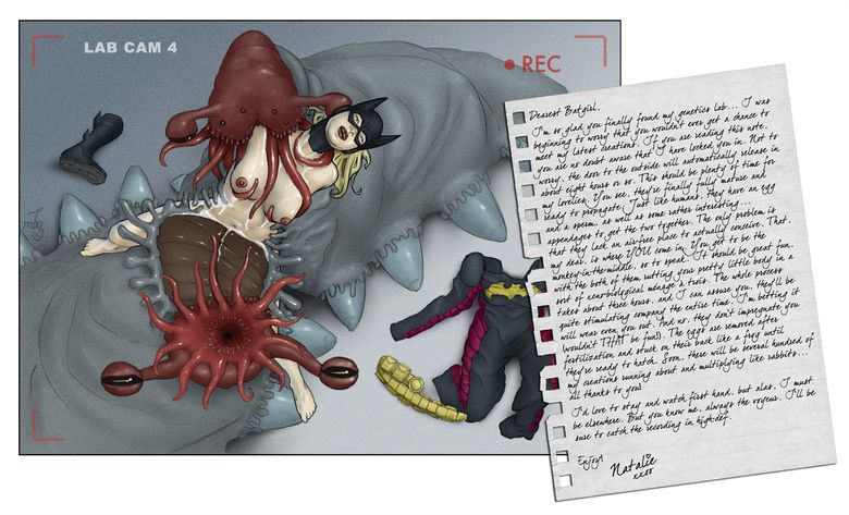Batgirl's Slug Trouble